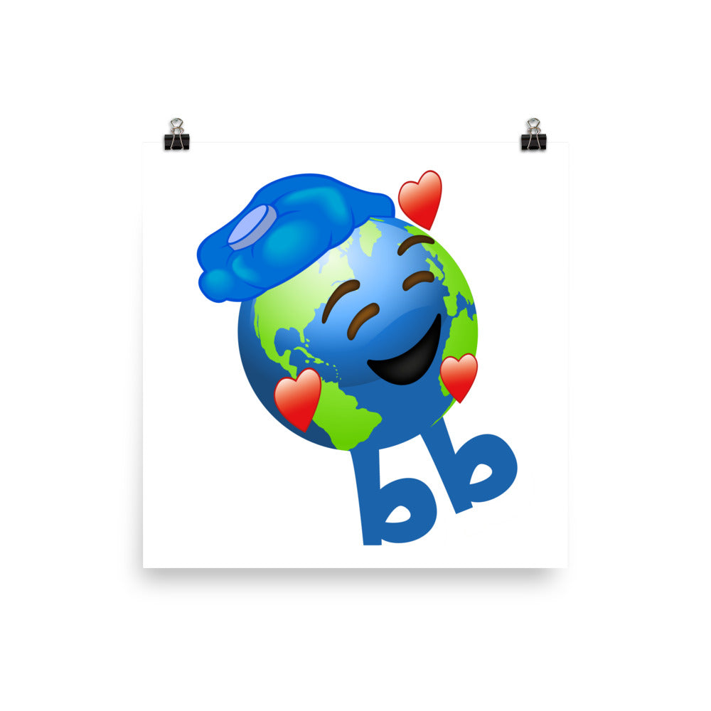 Earthbb Poster - Emojibb