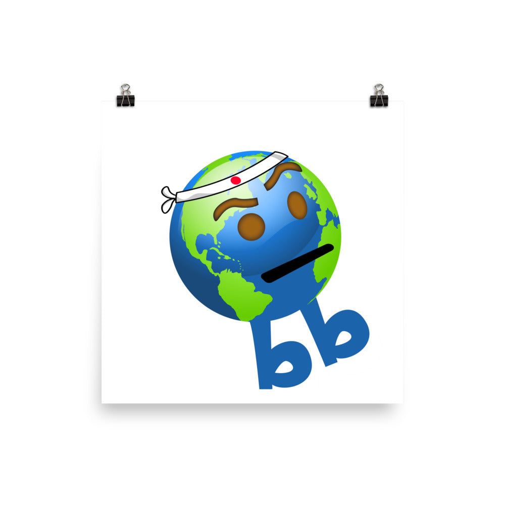 Earthbb Poster - Emojibb