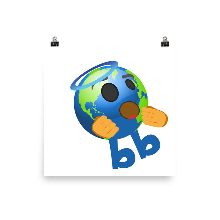 Earthbb Poster - Emojibb