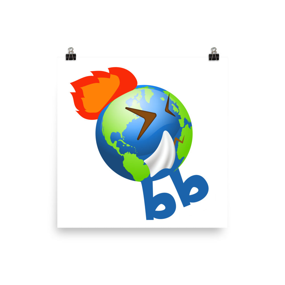 Earthbb Poster - Emojibb