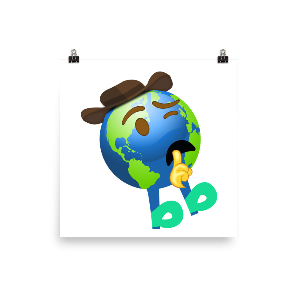 Earthbb Poster - Emojibb