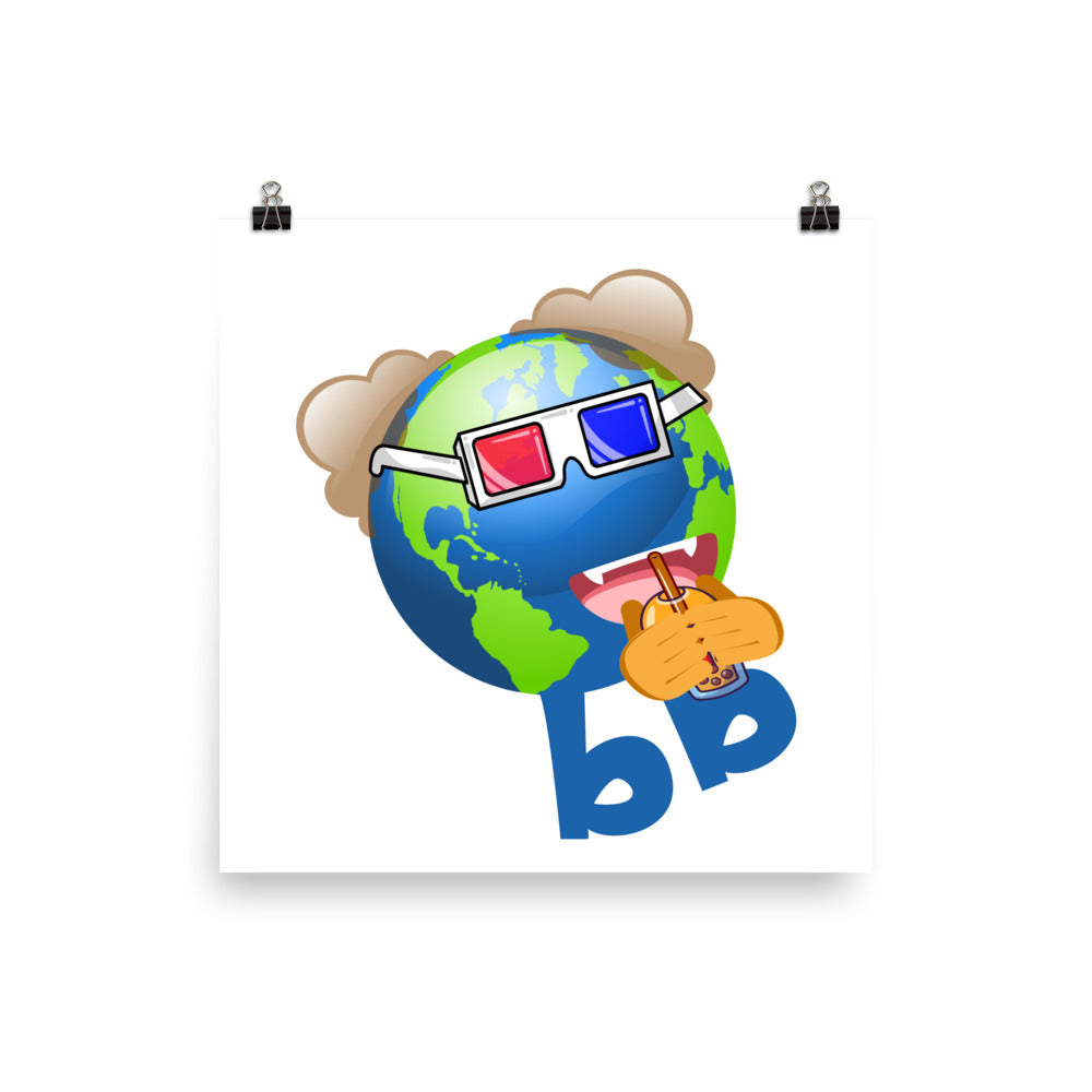 Earthbb Poster - Emojibb