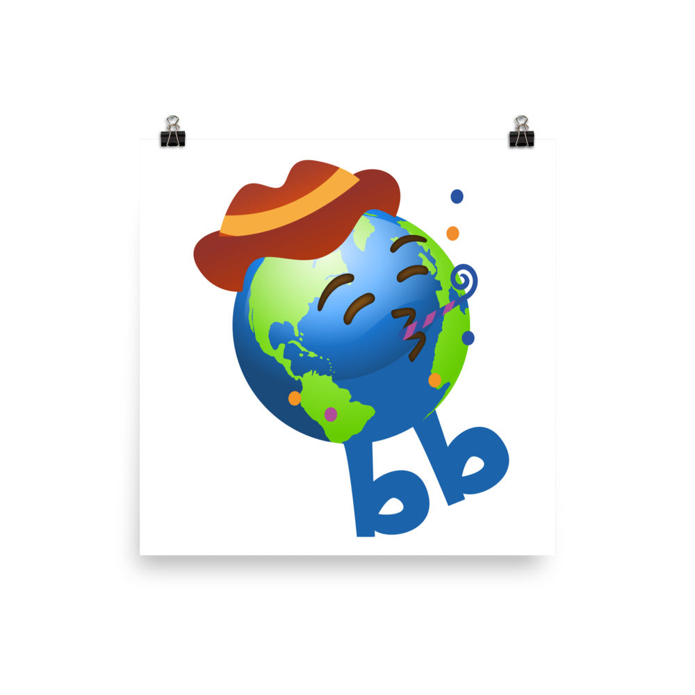 Earthbb Poster - Emojibb