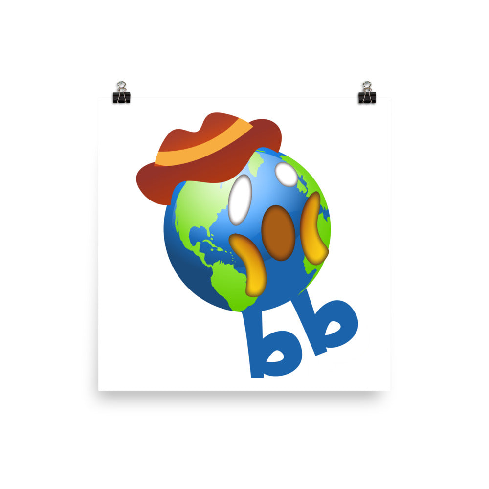 Earthbb Poster - Emojibb