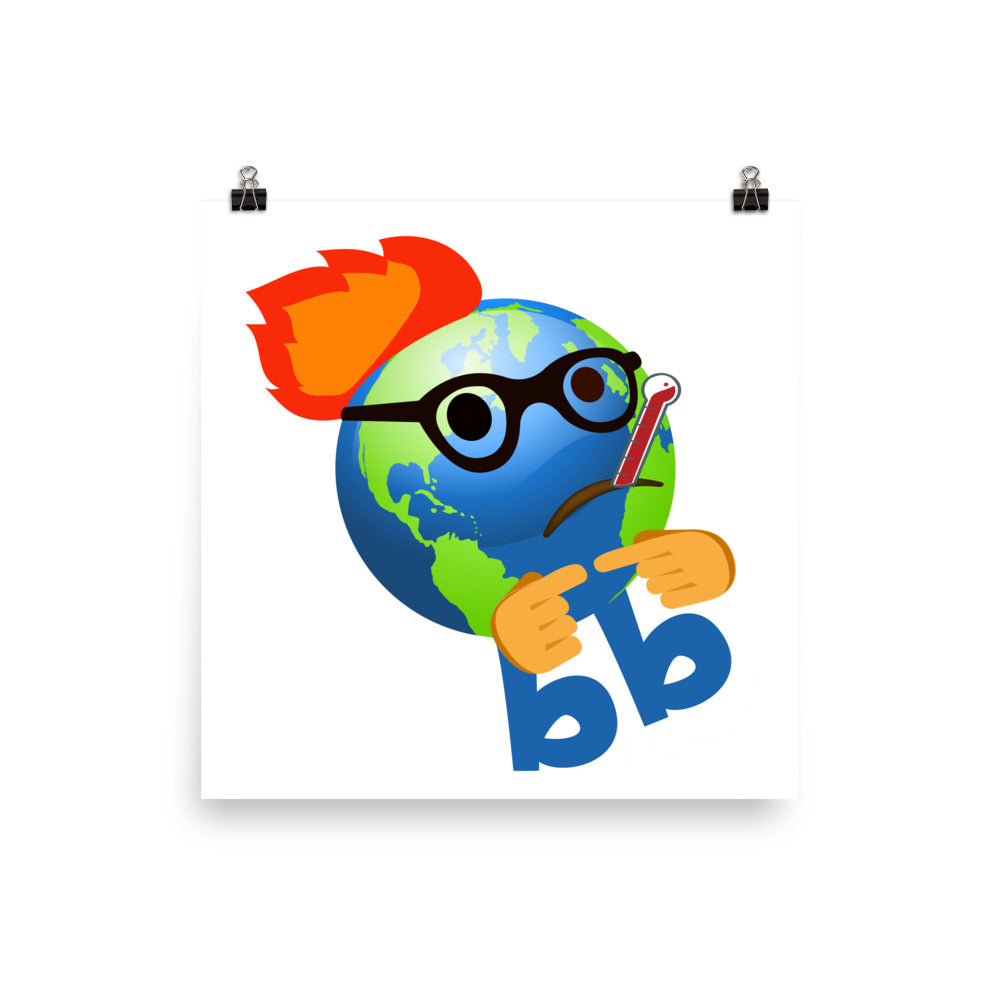 Earthbb Poster - Emojibb