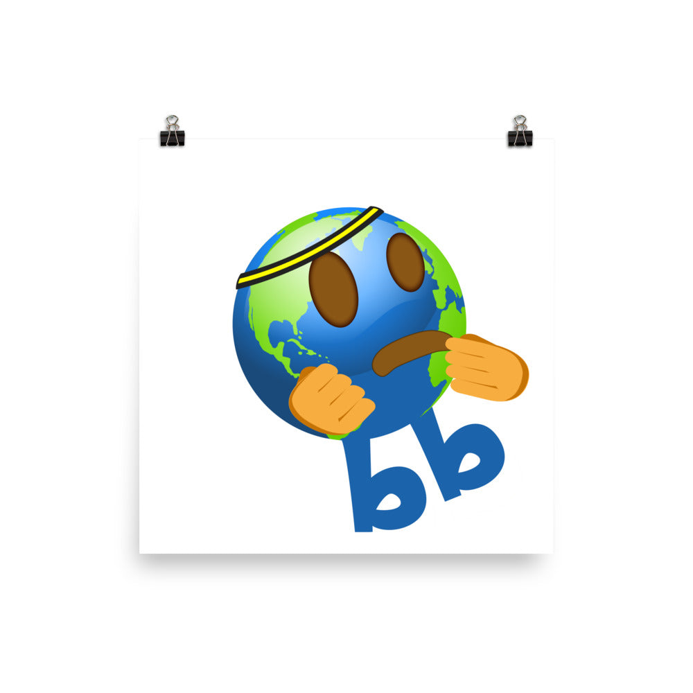 Earthbb Poster - Emojibb