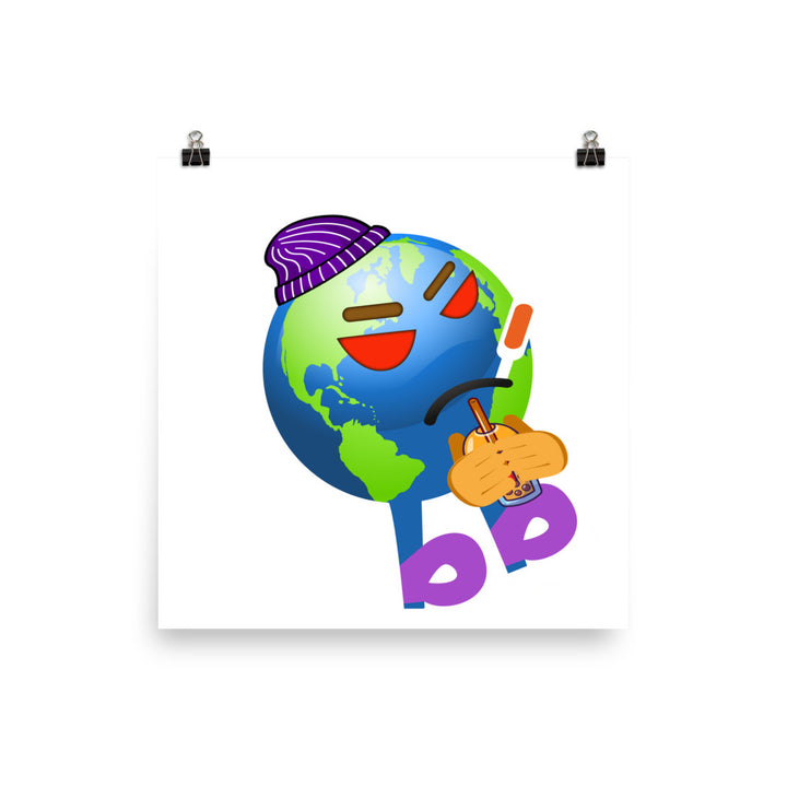 Earthbb Poster - Emojibb