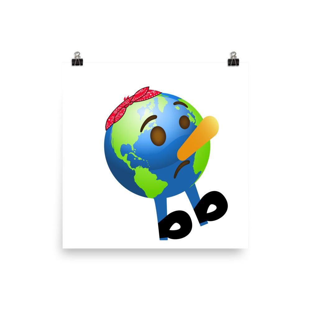 Earthbb Poster - Emojibb