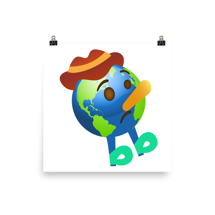 Earthbb Poster - Emojibb