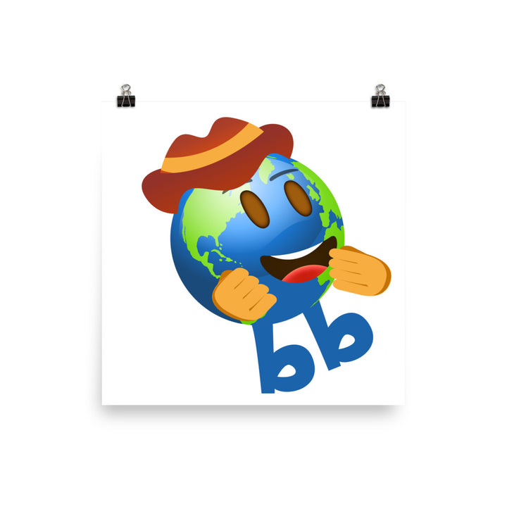 Earthbb Poster - Emojibb