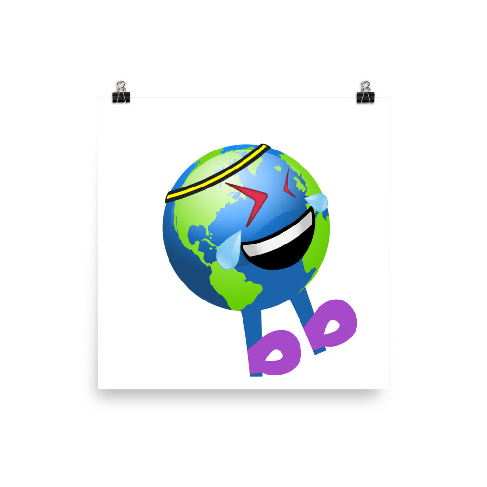 Earthbb Poster - Emojibb