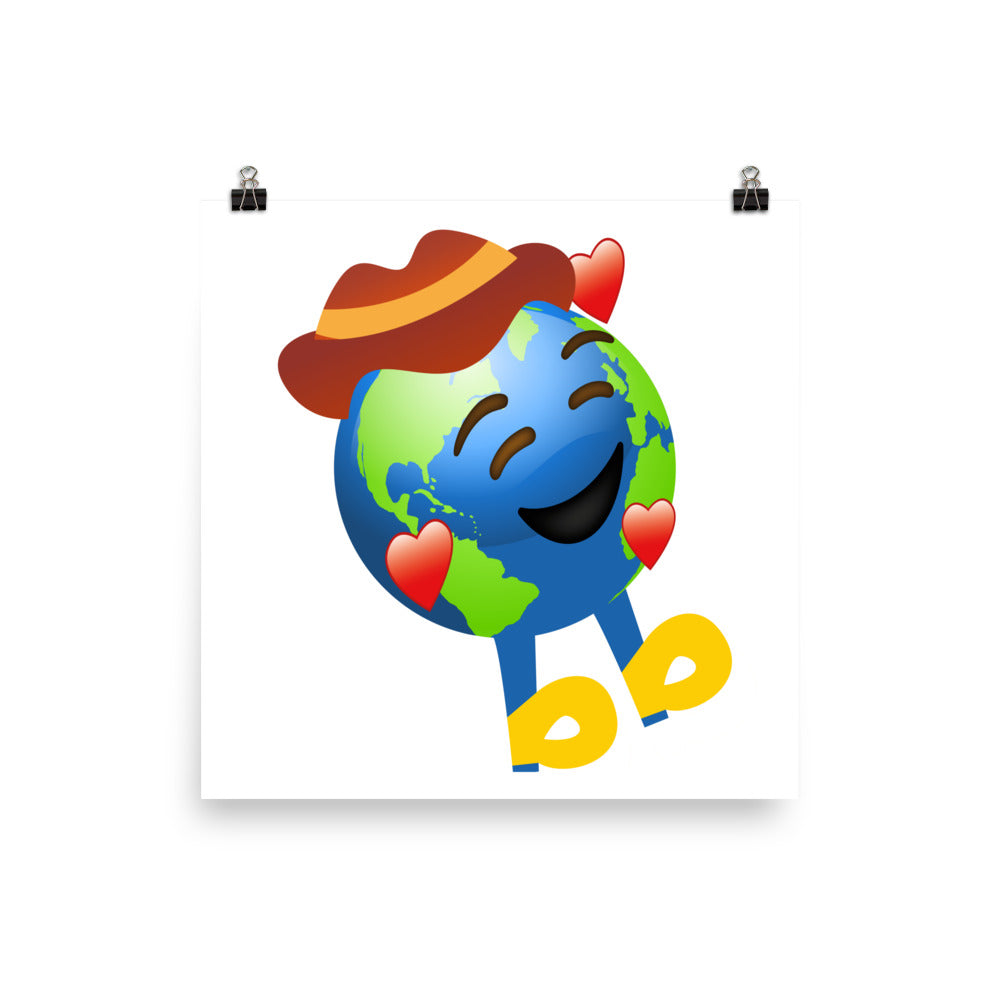 Earthbb Poster - Emojibb