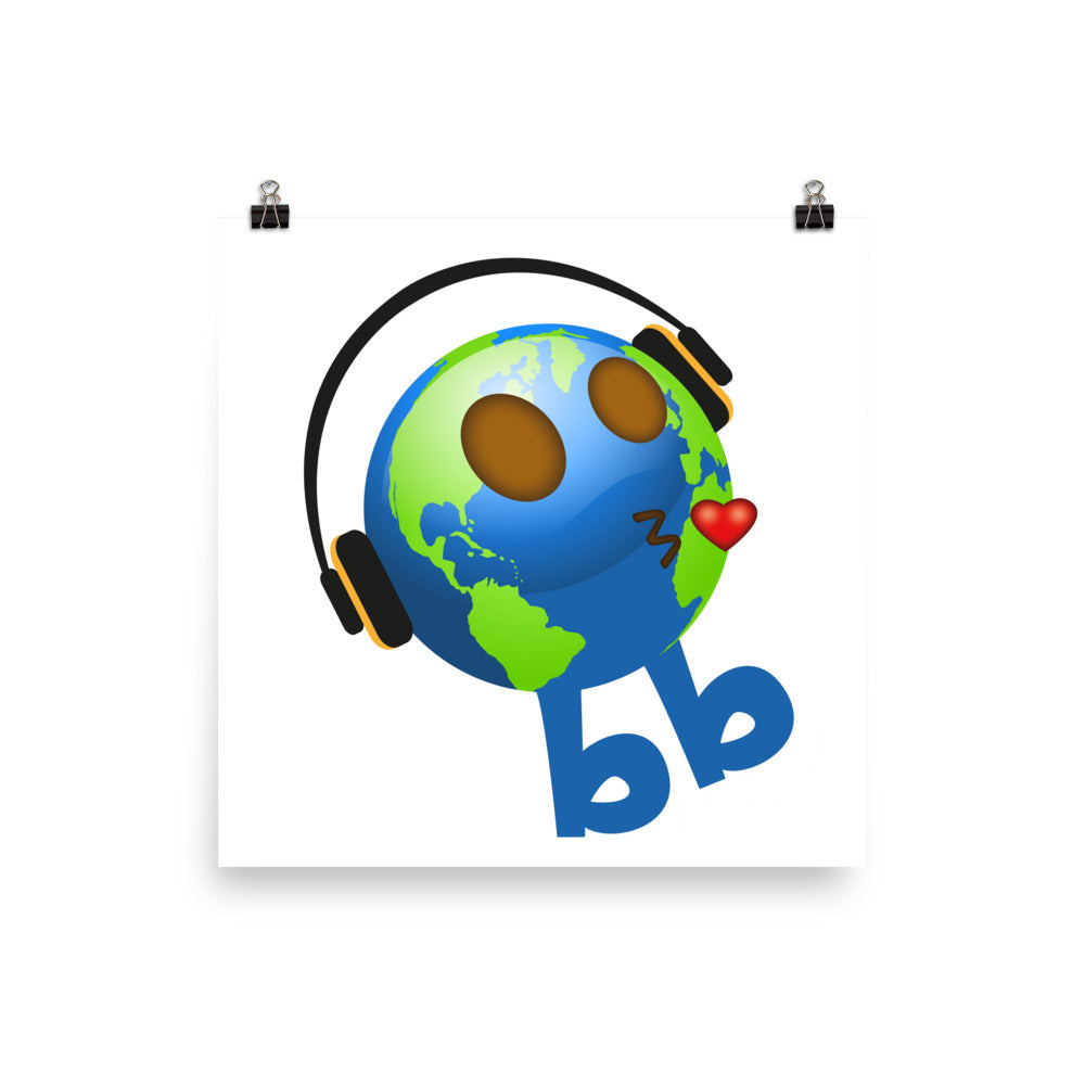 Earthbb Poster - Emojibb