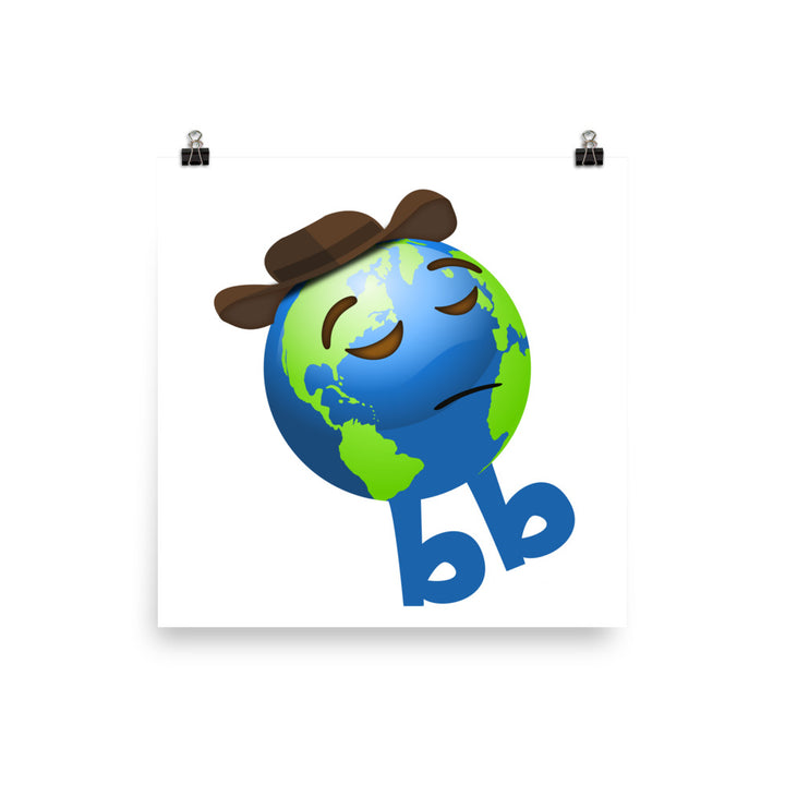 Earthbb Poster - Emojibb