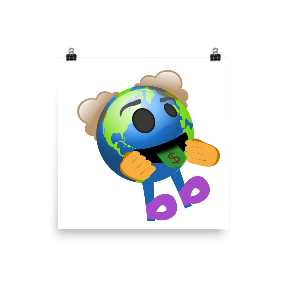 Earthbb Poster - Emojibb