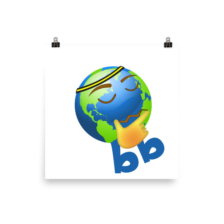 Earthbb Poster - Emojibb