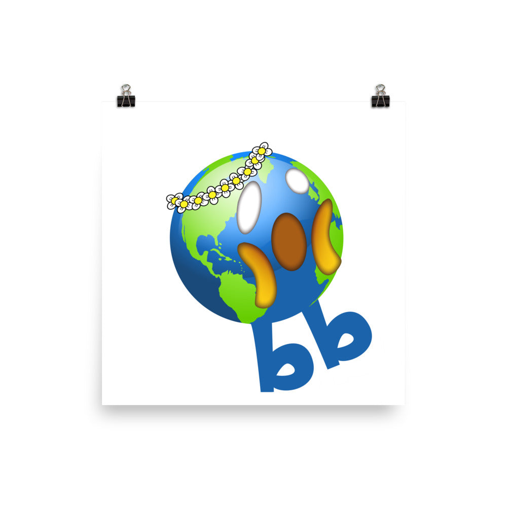 Earthbb Poster - Emojibb