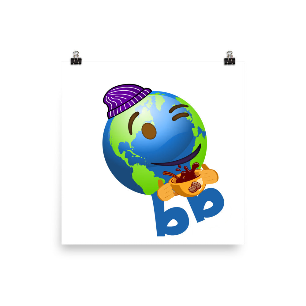 Earthbb Poster - Emojibb