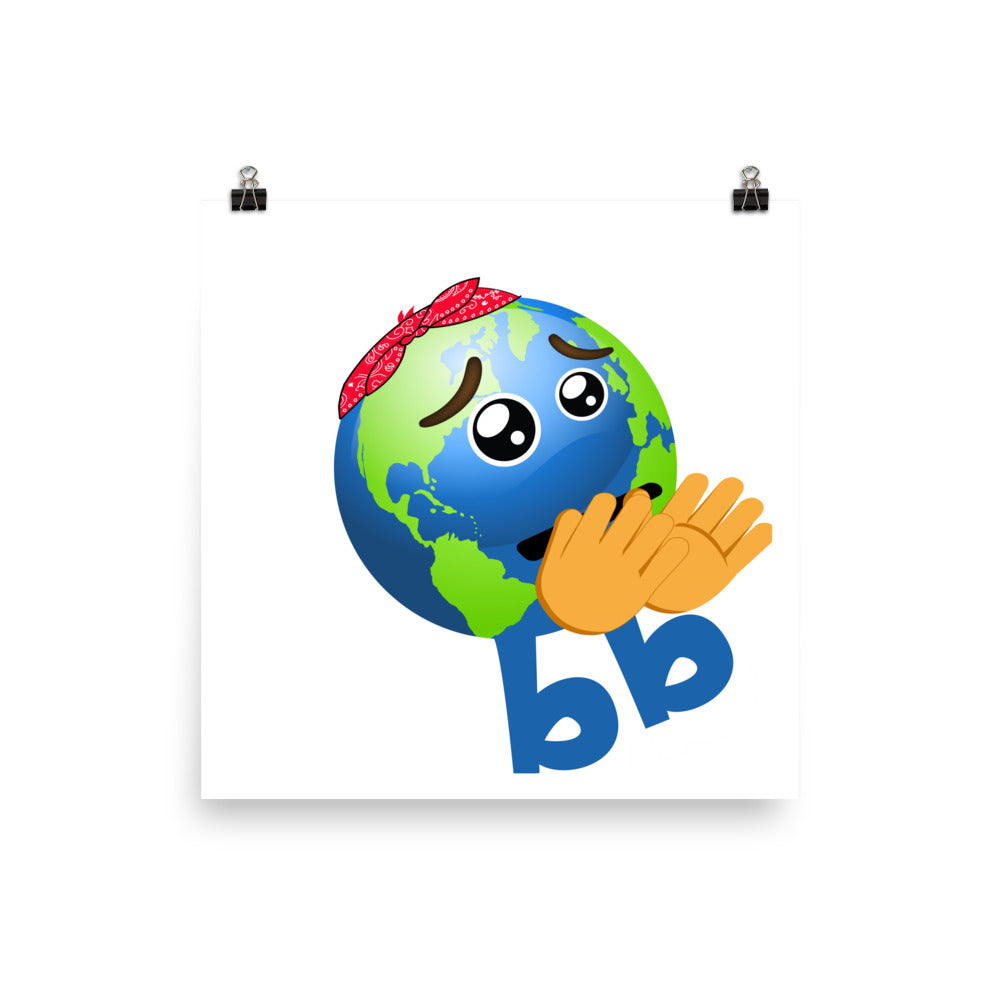 Earthbb Poster - Emojibb