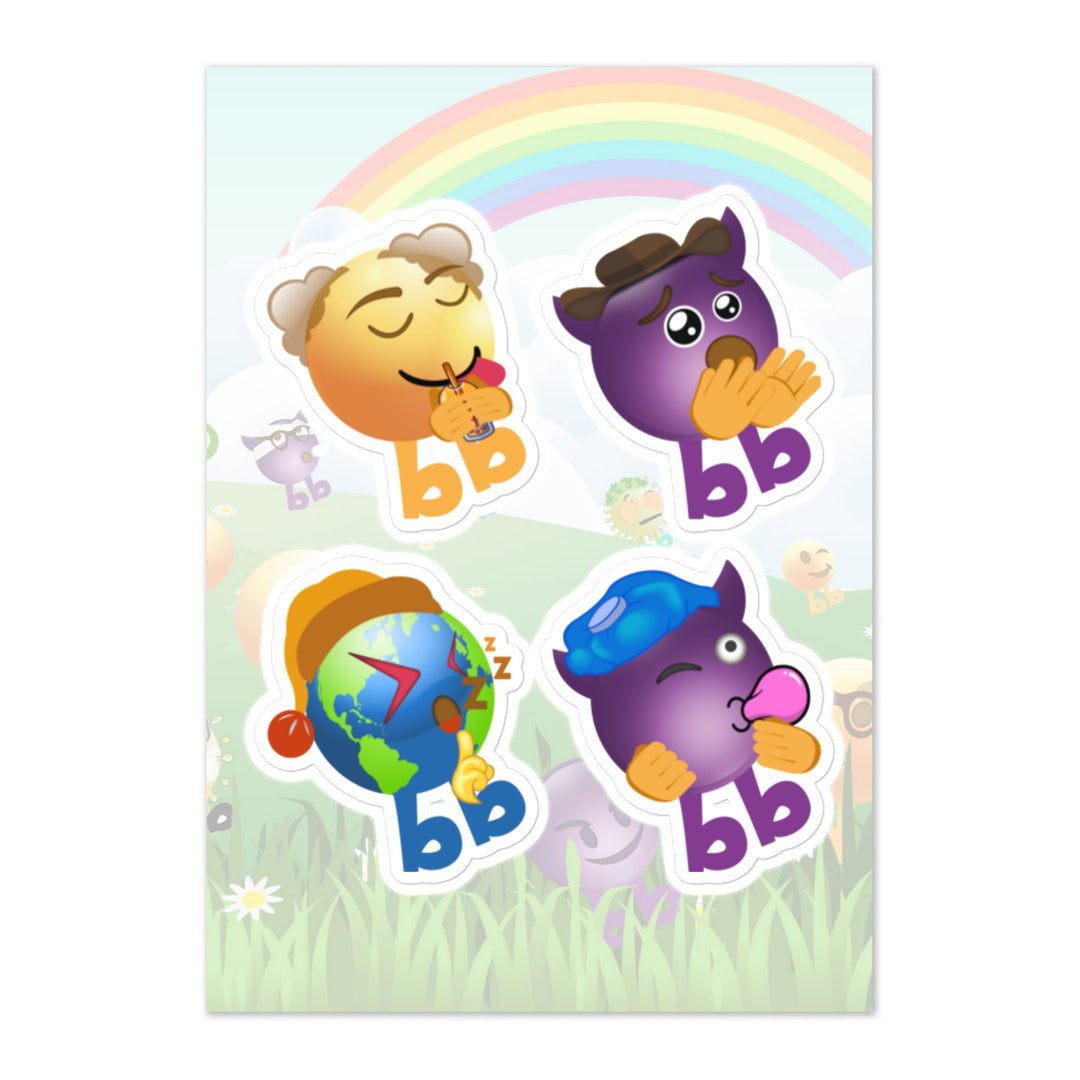 Megabb PaPa Stickers - Emojibb