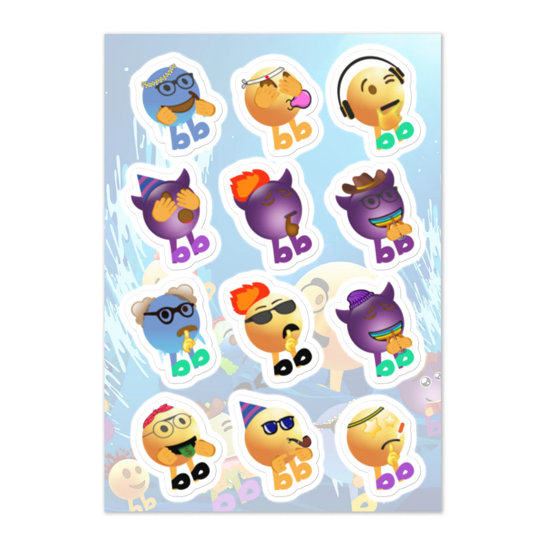 Megabb MaMa Stickers - Emojibb