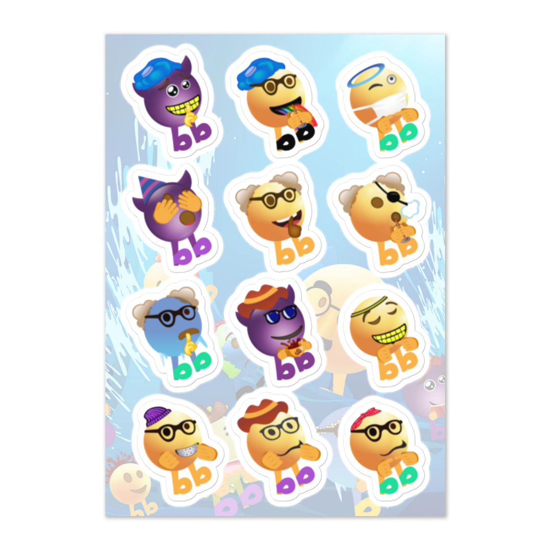 Megabb MaMa Stickers - Emojibb