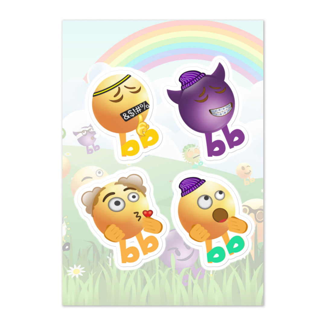 Megabb PaPa Stickers - Emojibb