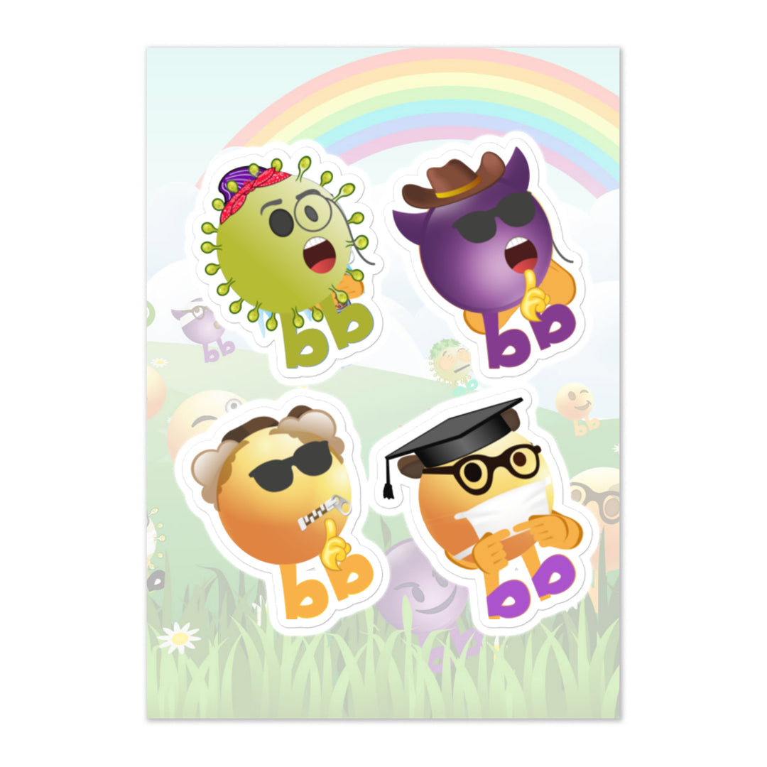 Megabb PaPa Stickers - Emojibb