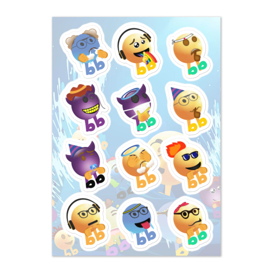 Megabb MaMa Stickers - Emojibb