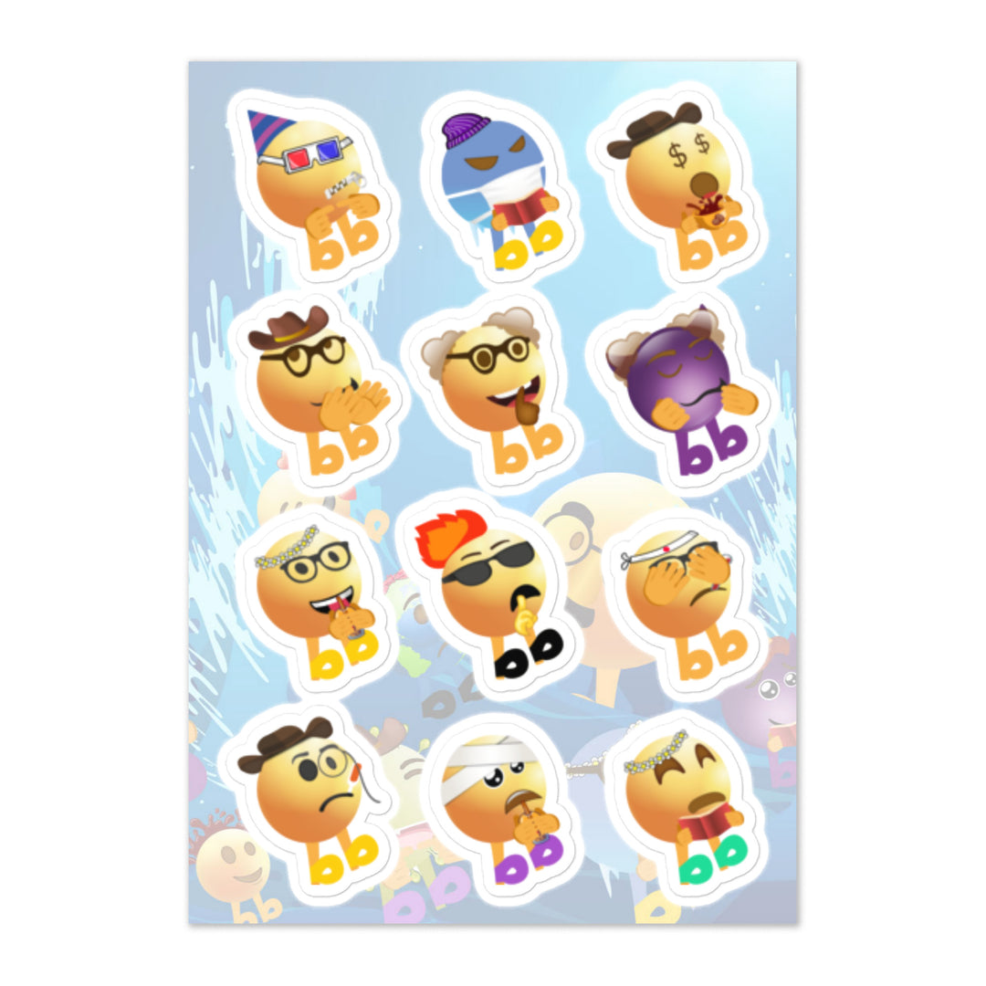 Megabb MaMa Stickers - Emojibb