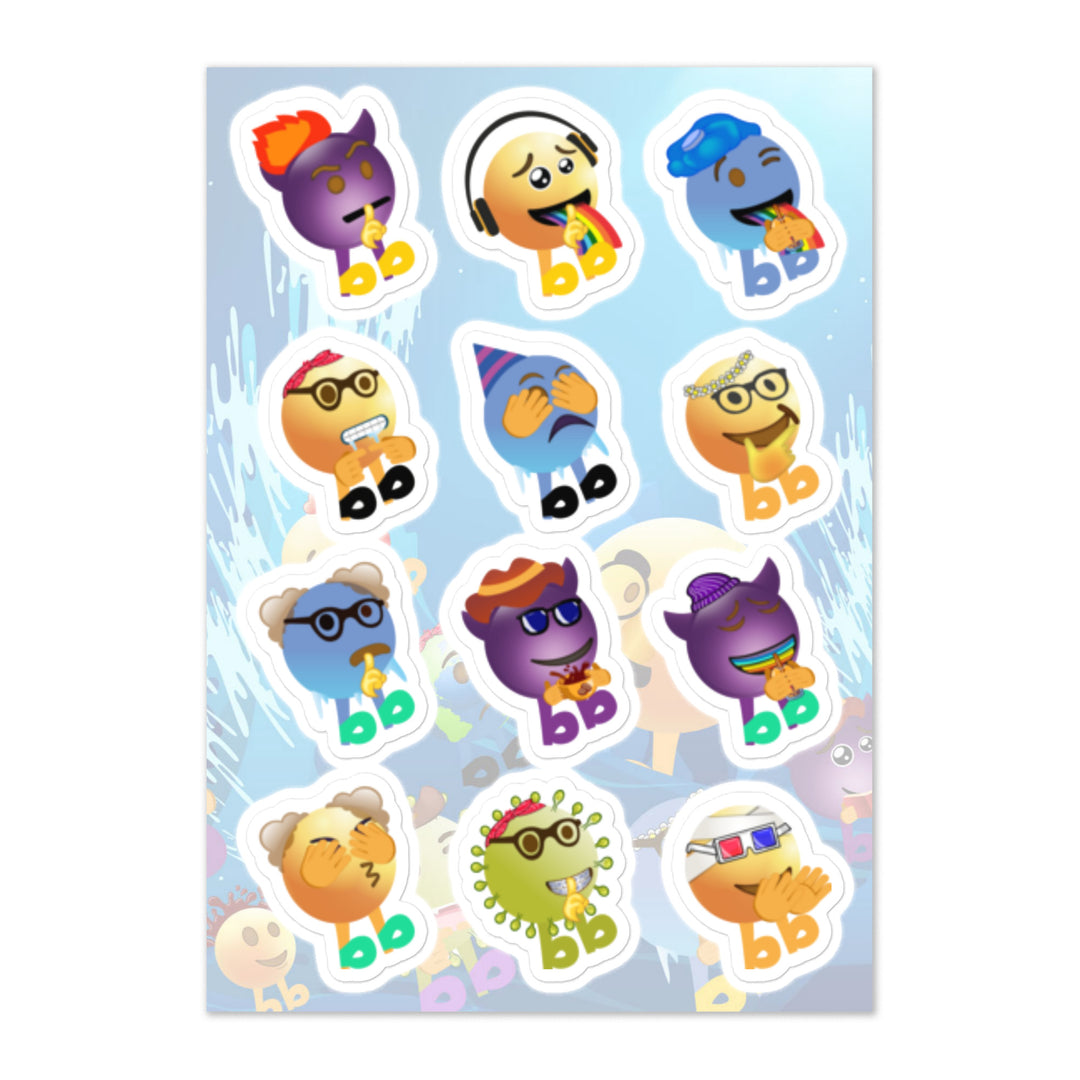 Megabb MaMa Stickers - Emojibb