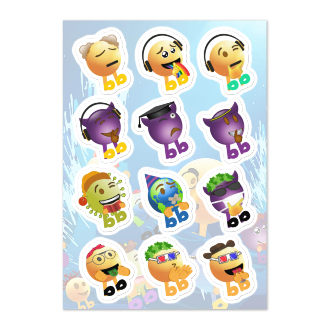 Megabb MaMa Stickers - Emojibb