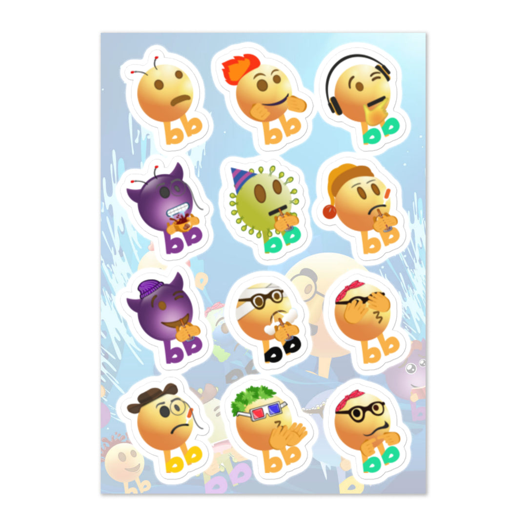 Megabb MaMa Stickers - Emojibb
