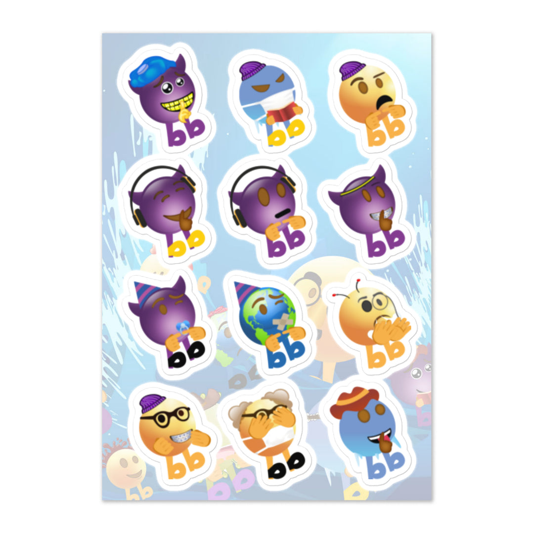 Megabb MaMa Stickers - Emojibb