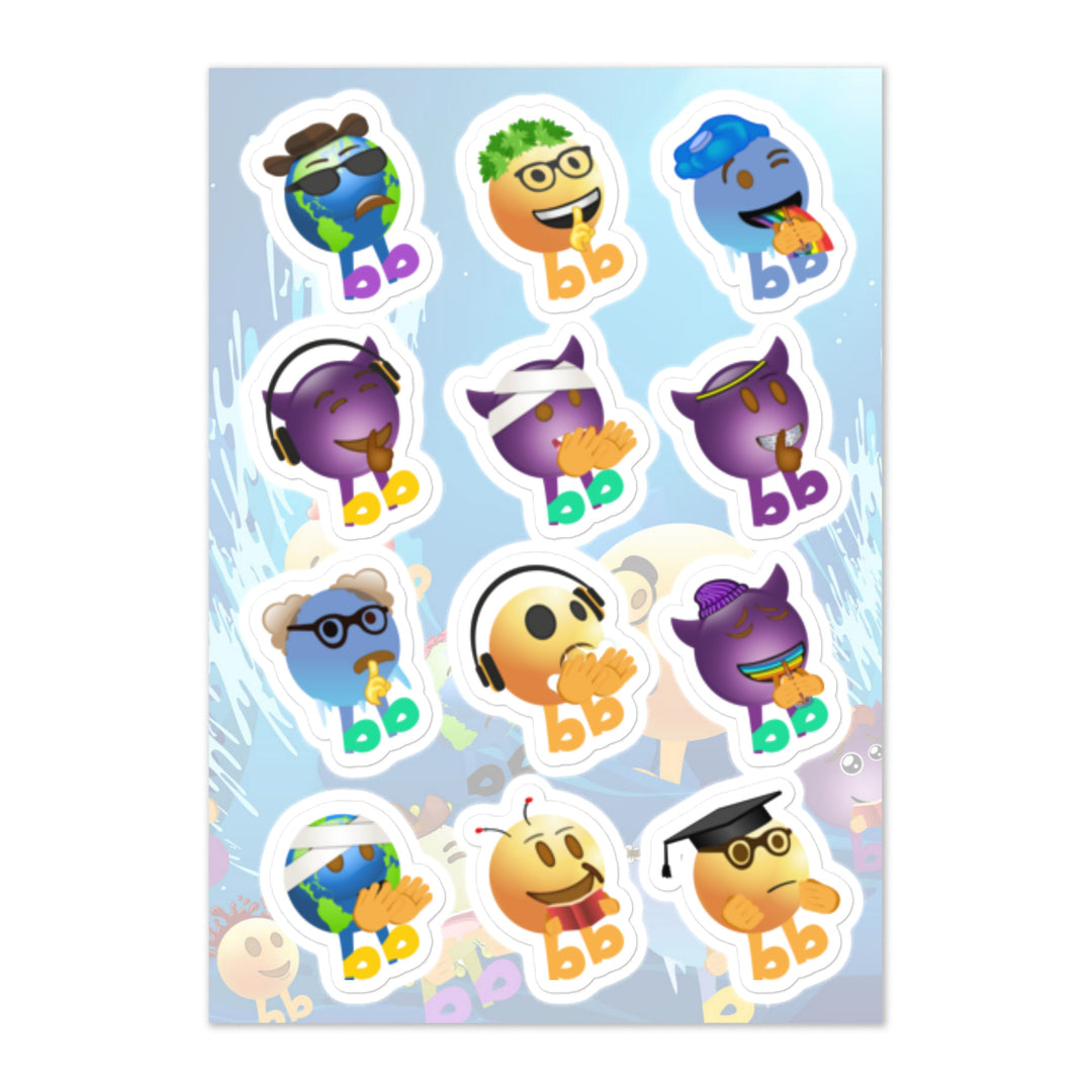 Megabb MaMa Stickers - Emojibb