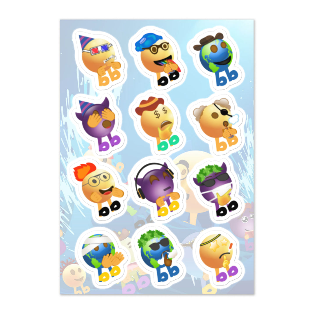 Megabb MaMa Stickers - Emojibb