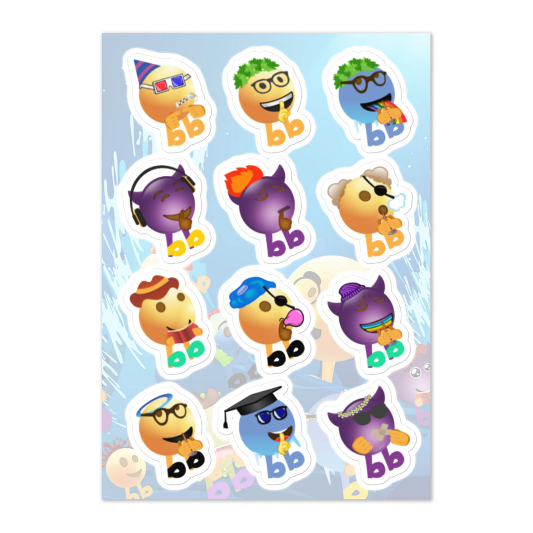 Megabb MaMa Stickers - Emojibb