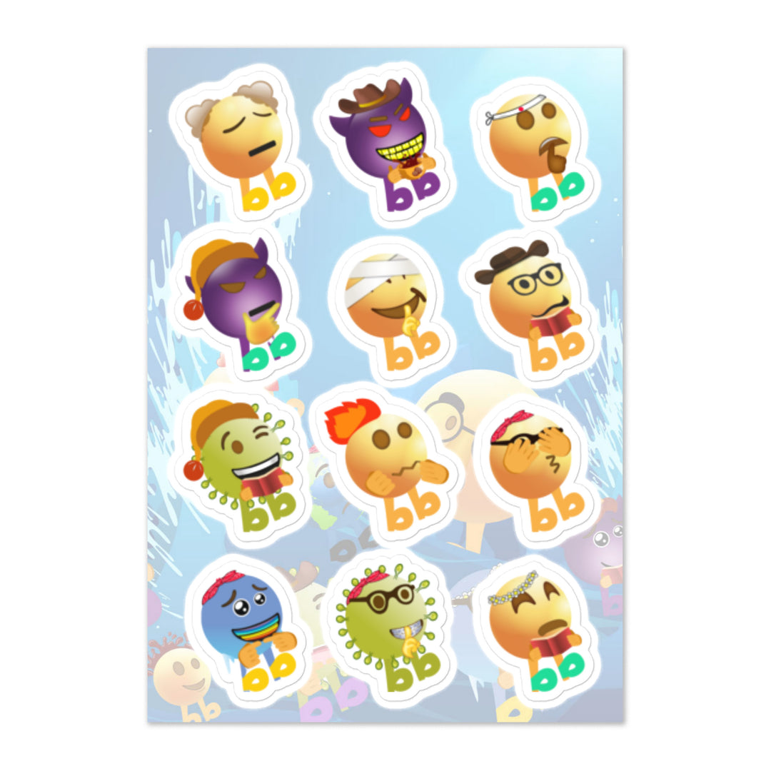 Megabb MaMa Stickers - Emojibb