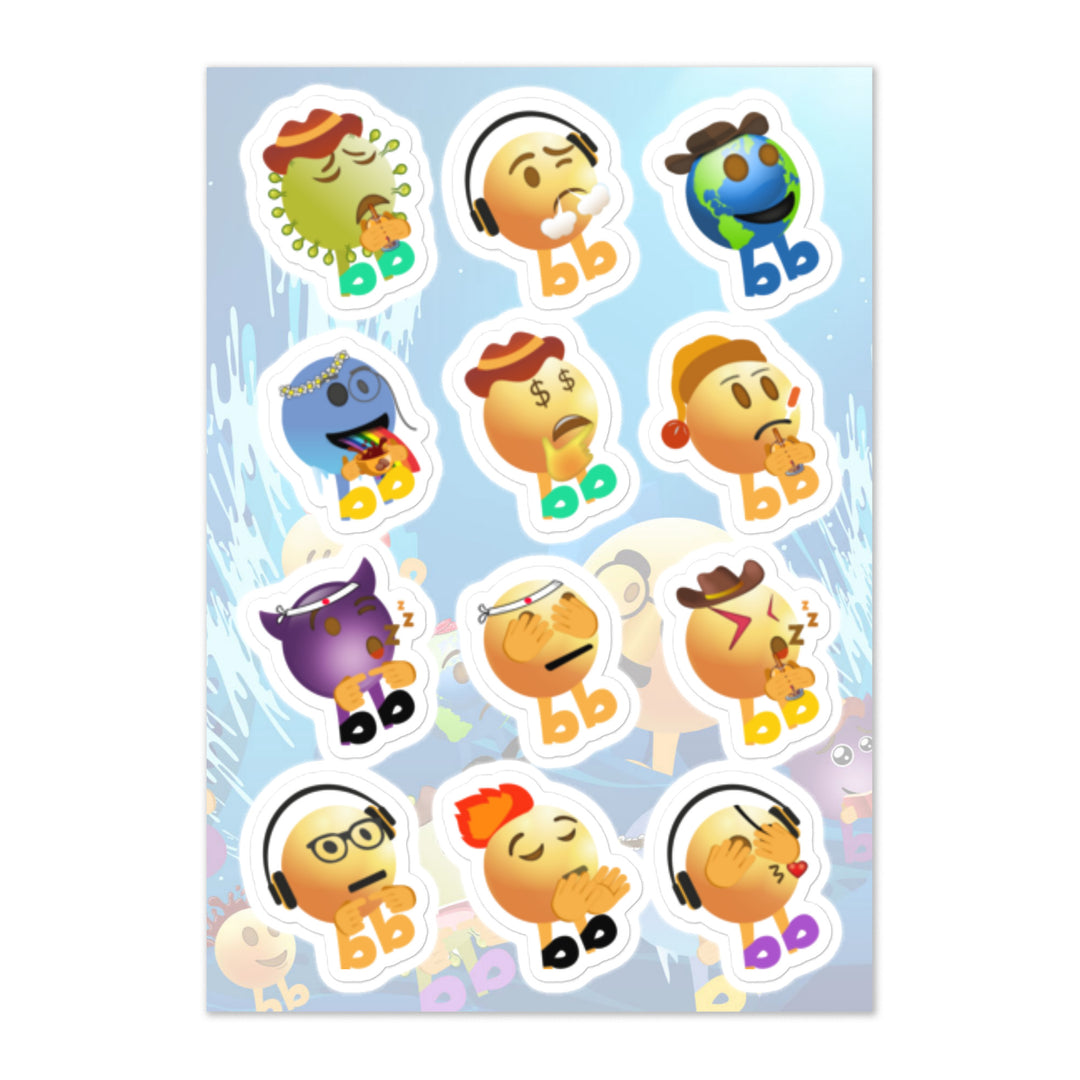 Megabb MaMa Stickers - Emojibb