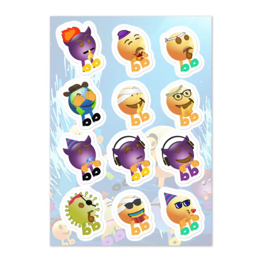 Megabb MaMa Stickers - Emojibb