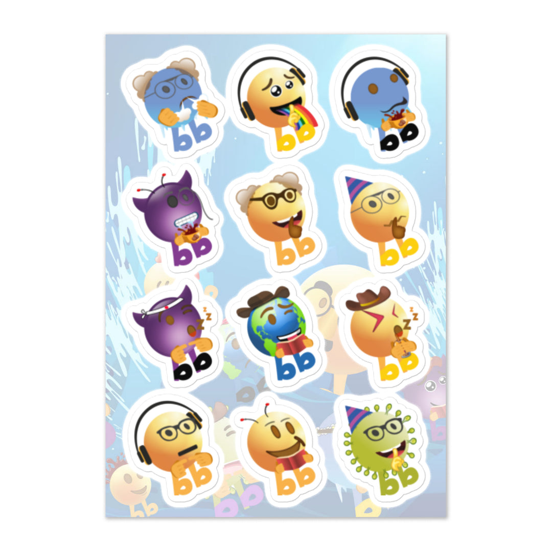Megabb MaMa Stickers - Emojibb
