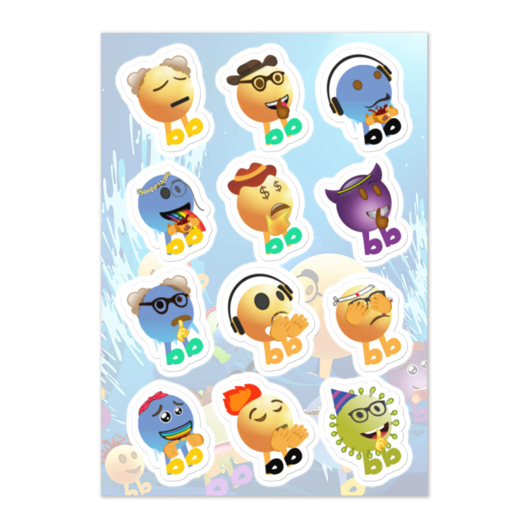 Megabb MaMa Stickers - Emojibb