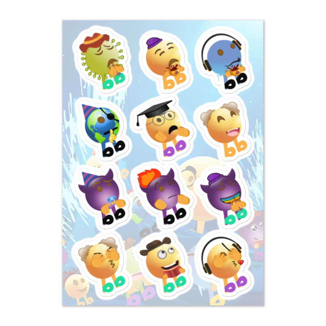 Megabb MaMa Stickers - Emojibb