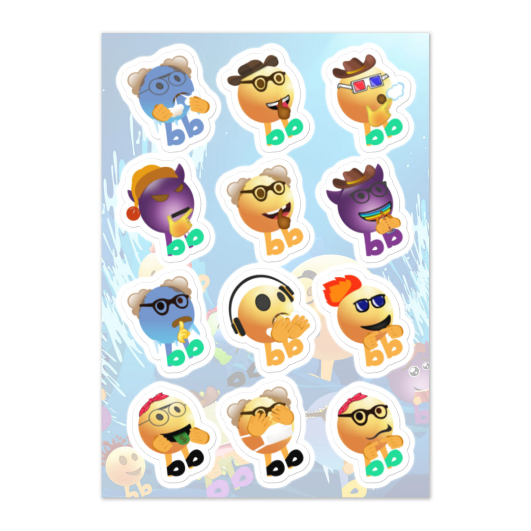 Megabb MaMa Stickers - Emojibb