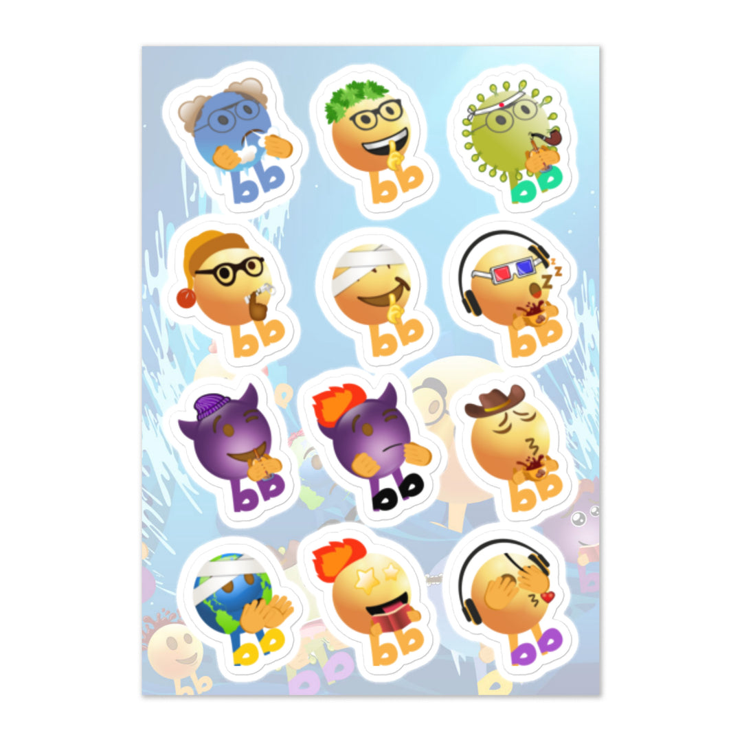 Megabb MaMa Stickers - Emojibb