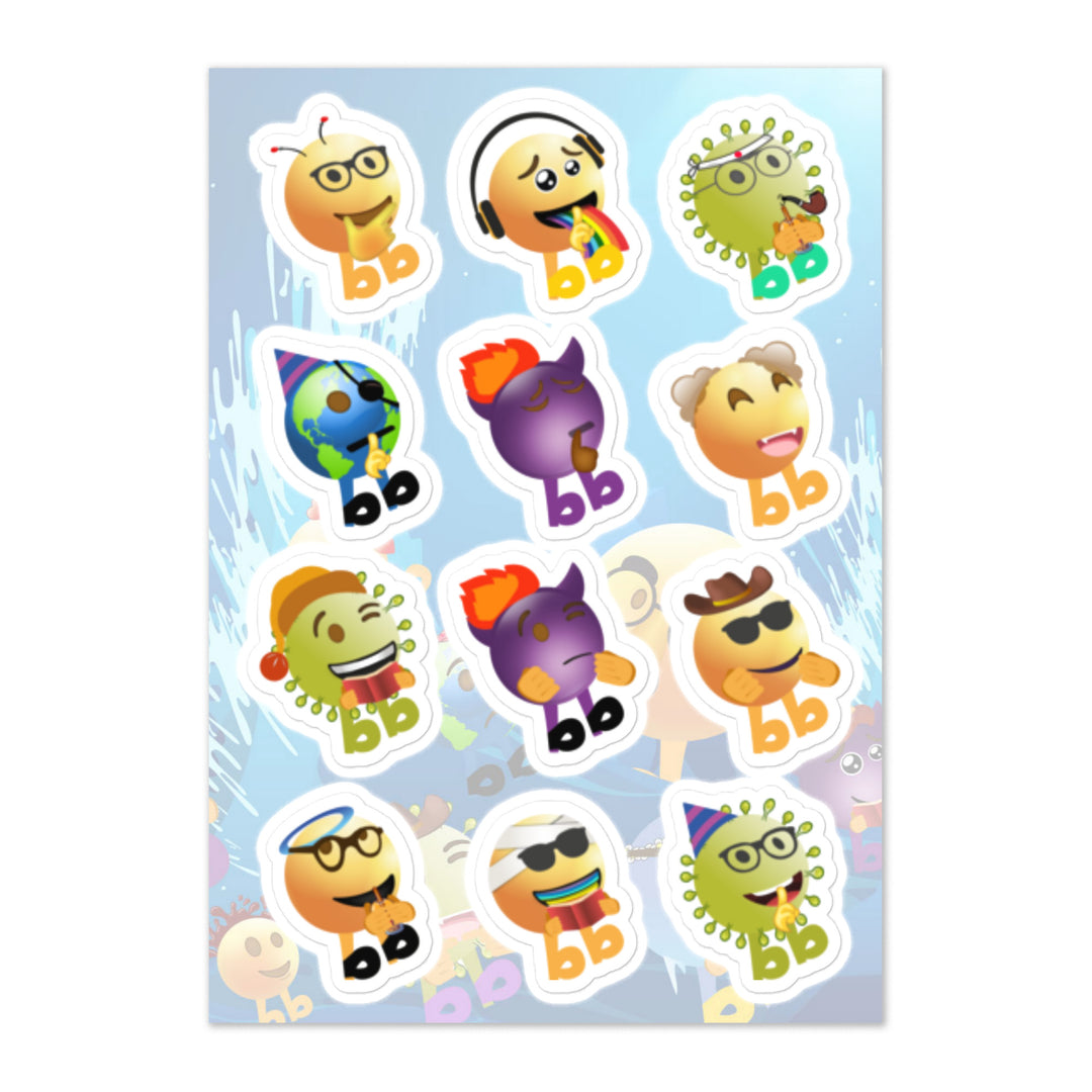 Megabb MaMa Stickers - Emojibb