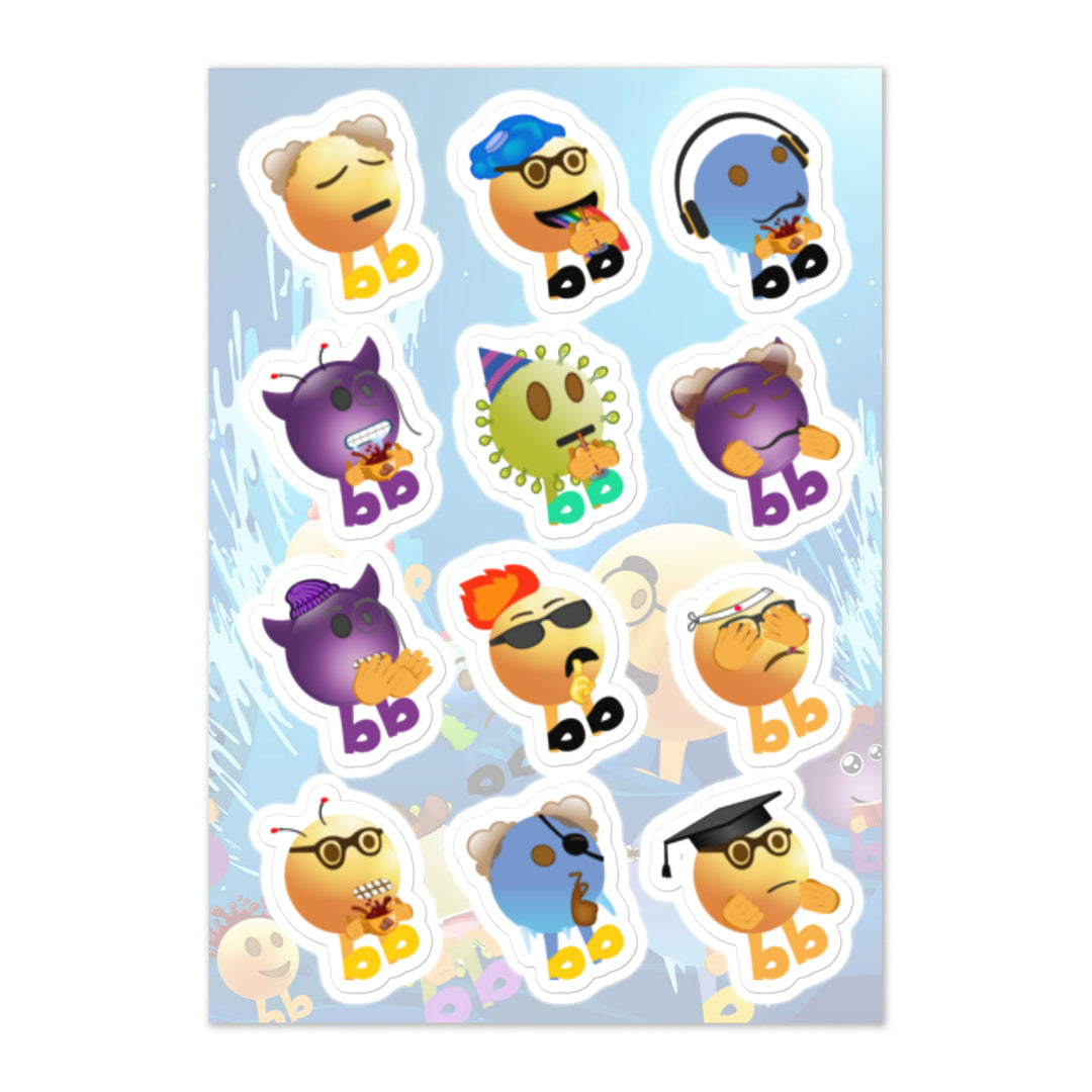 Megabb MaMa Stickers - Emojibb