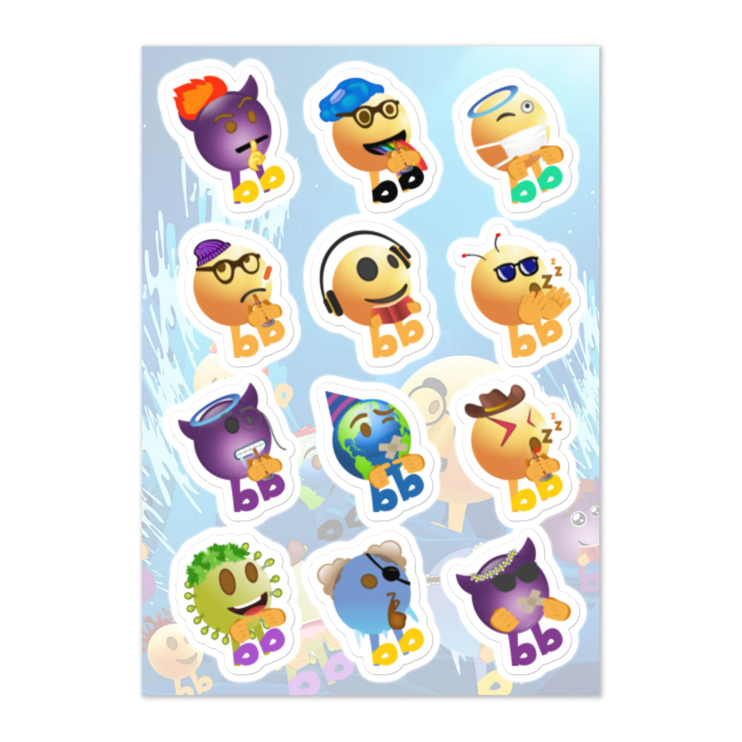 Megabb MaMa Stickers - Emojibb