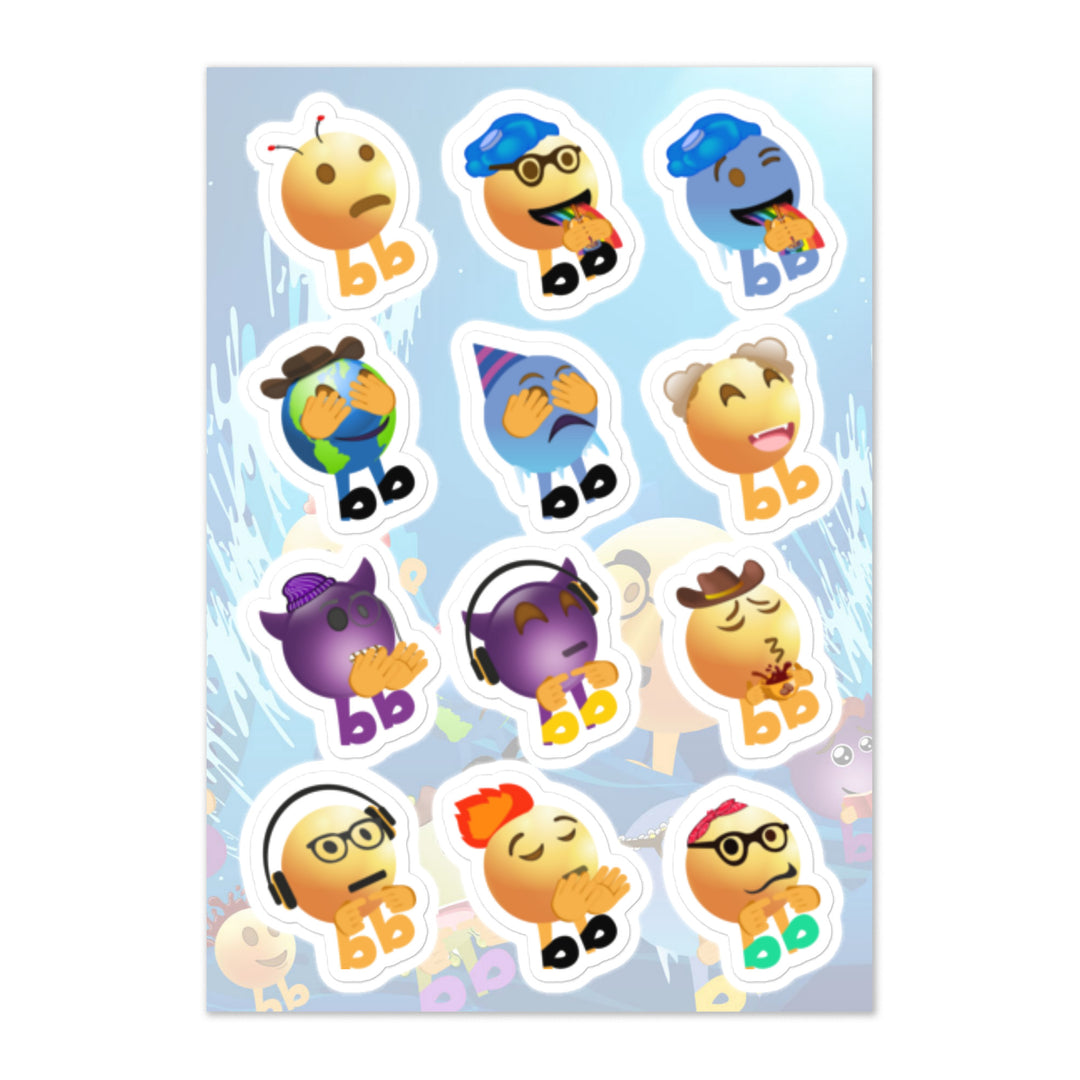 Megabb MaMa Stickers - Emojibb