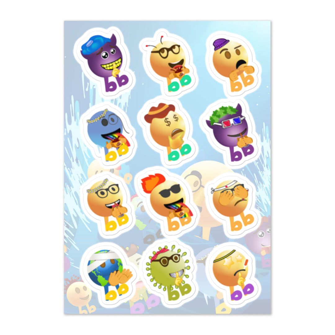 Megabb MaMa Stickers - Emojibb